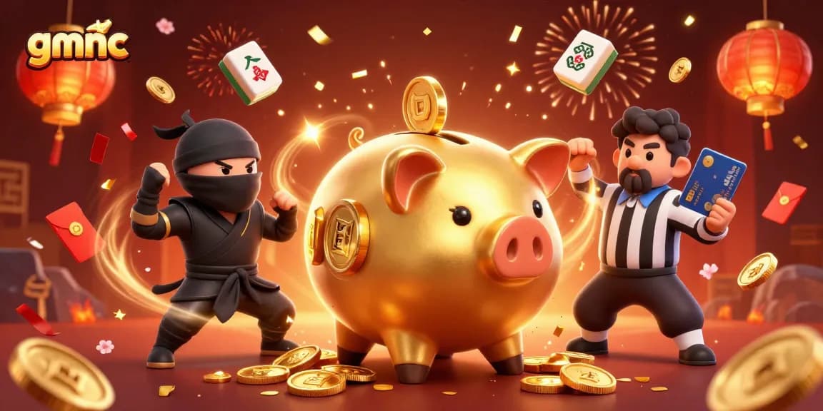 Experience winning strategies with gmnc in an engaging 3D casino illustration featuring dynamic gameplay elements.