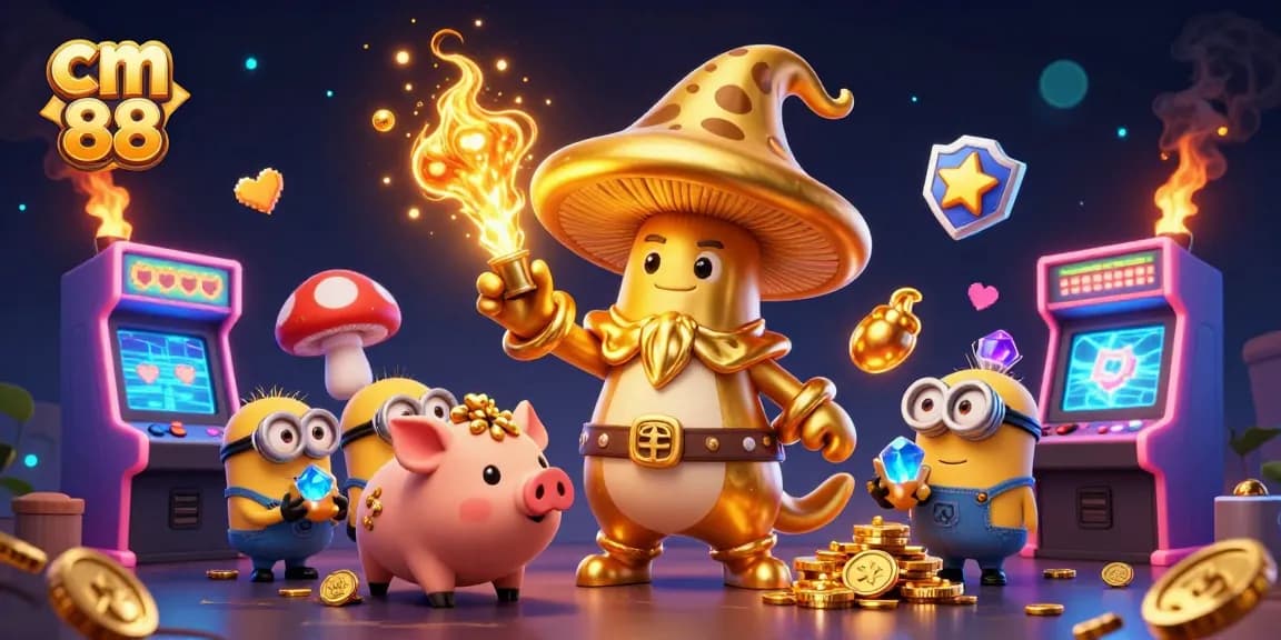 Trải nghiệm cá cược hấp dẫn tại cm 88 cùng hệ sinh thái game đa dạng.