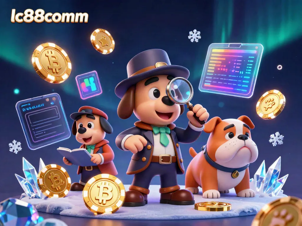 Engage with the thrilling lc88comm experience as a detective uncovers golden poker chip clues within a rich 3D illustrated scene.