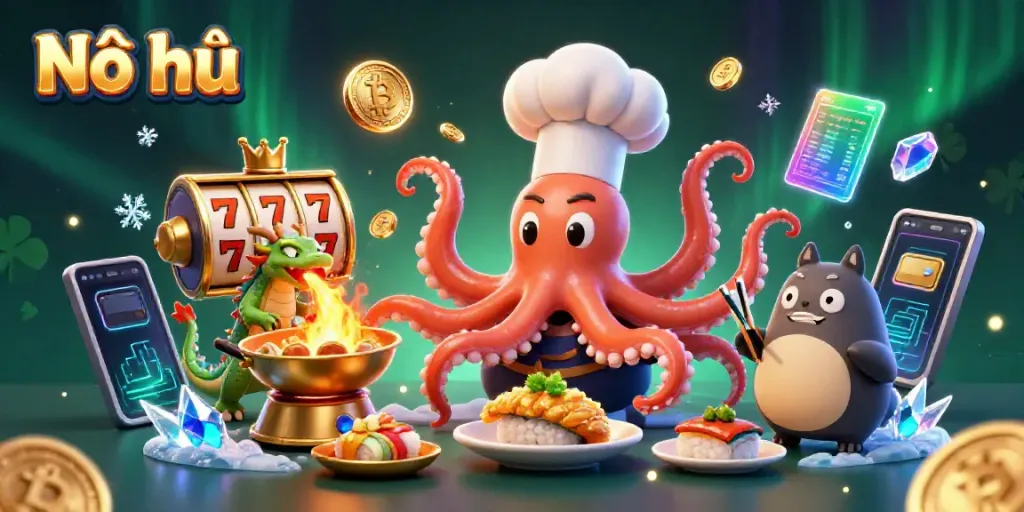 Nổ hũ: Dive into thrilling slot experiences with vibrant characters and enriching gameplay.