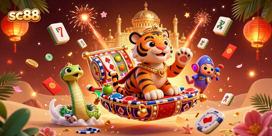 Experience thrilling wins at sc88 with vibrant slot visuals and engaging casino elements.