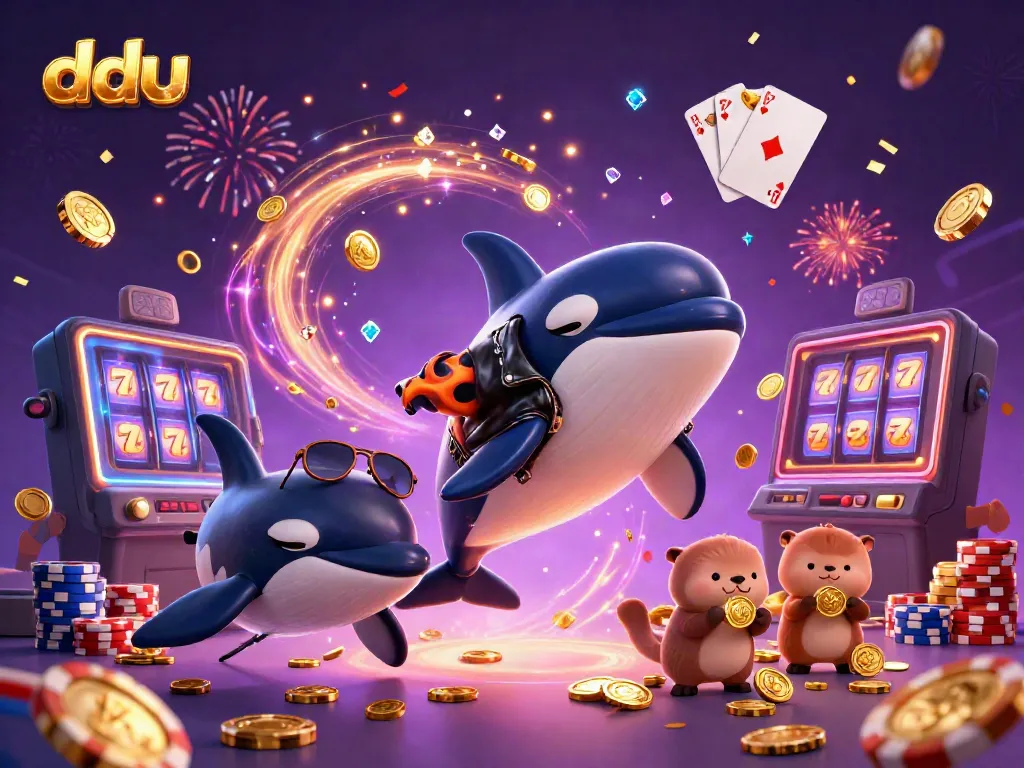 Experience the thrill of dduu casino with vibrant characters and dynamic gameplay elements.