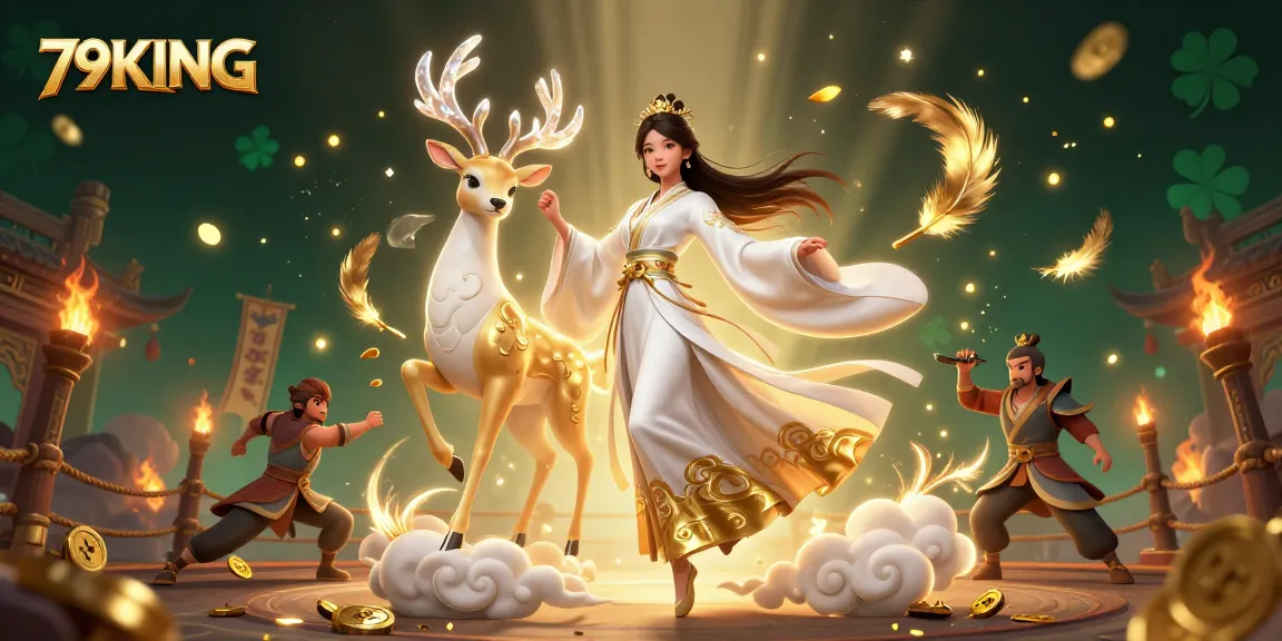 Experience thrilling gameplay at 79KING with captivating 3D characters and gambling elements.