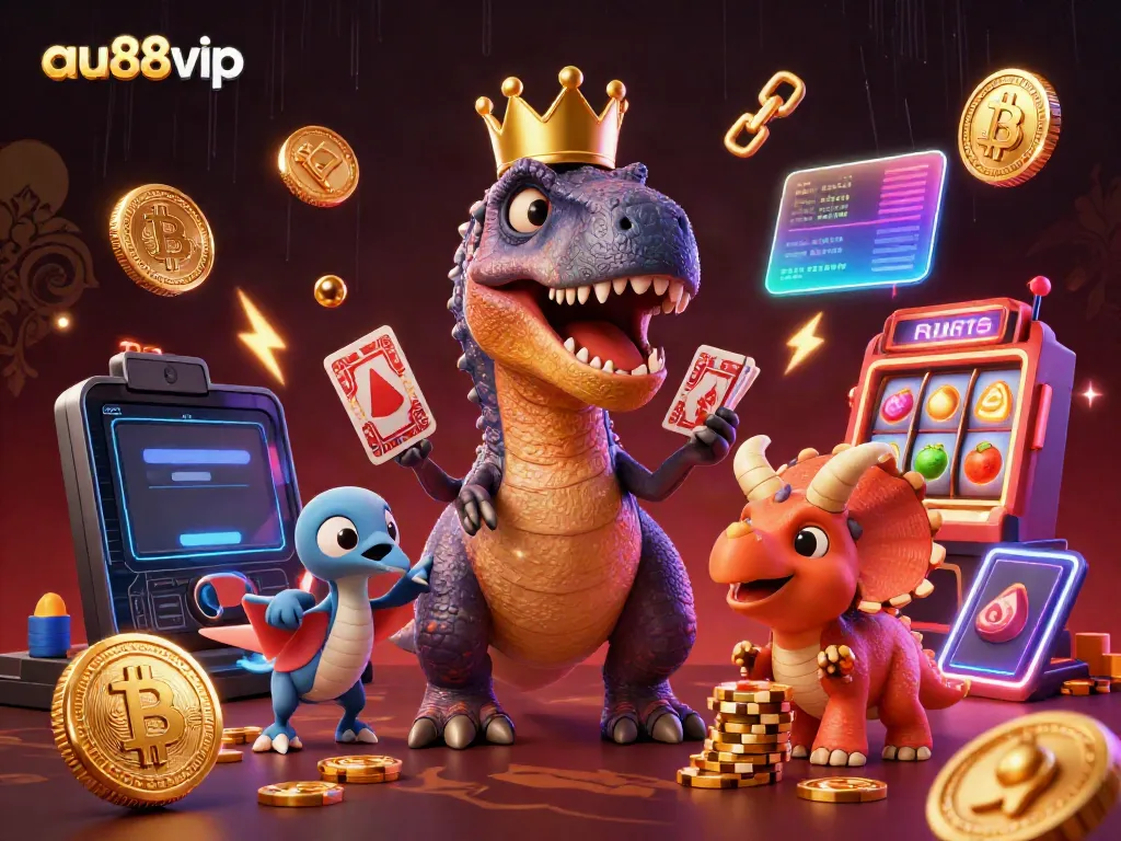 Experience vibrant gaming action in the au88vip world with friendly characters and vibrant slot elements.