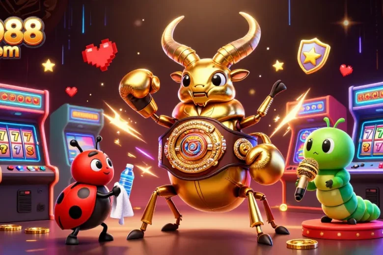 Engage in thrilling gaming action at AO88 com with vivid characters and dynamic casino elements.
