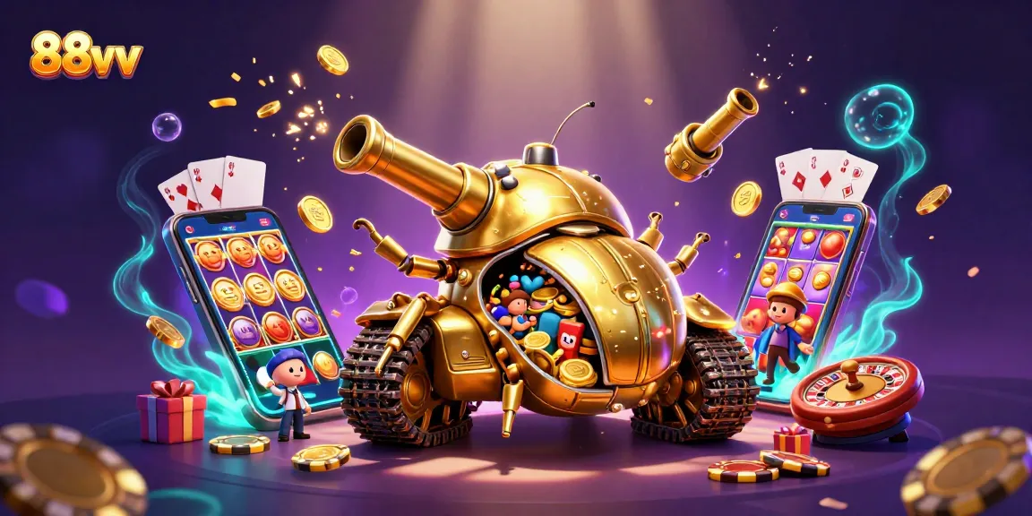 Experience a thrilling 88vv online casino adventure with exciting game elements and vibrant visuals.