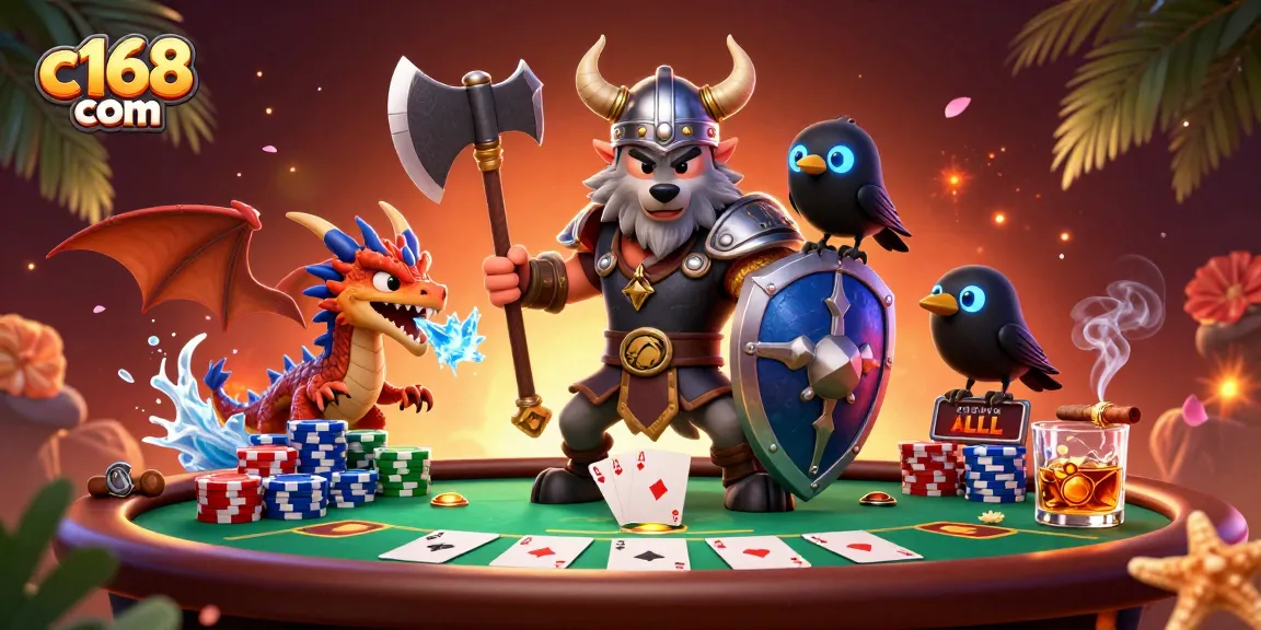 Engage in exciting gaming at c168 com with dynamic poker action and vibrant characters.