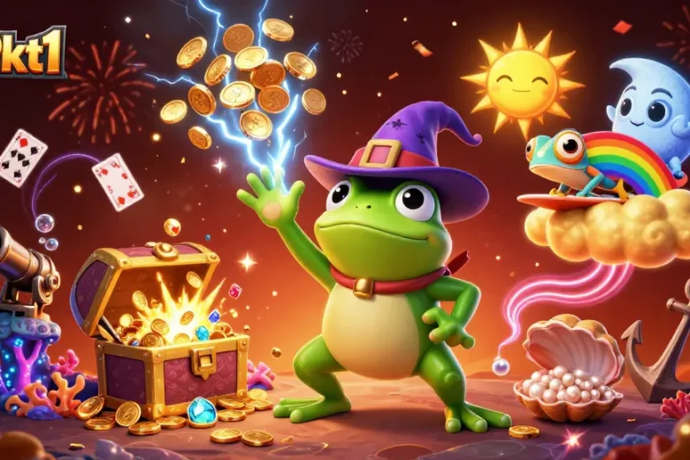 Engage in exciting gameplay at 789kt1 with a vibrant casino-themed fantasy scene.