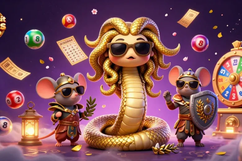 Engage with the no deposit bonus casino while exploring vibrant lottery balls and friendly characters.